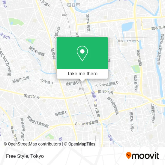 Free Style map