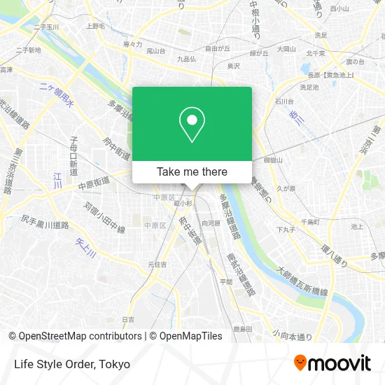Life Style Order map