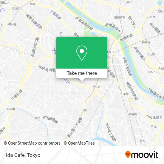 Ida Cafe map