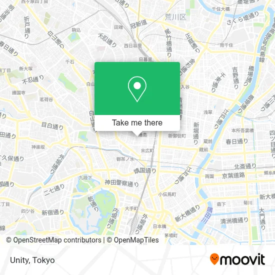 Unity map