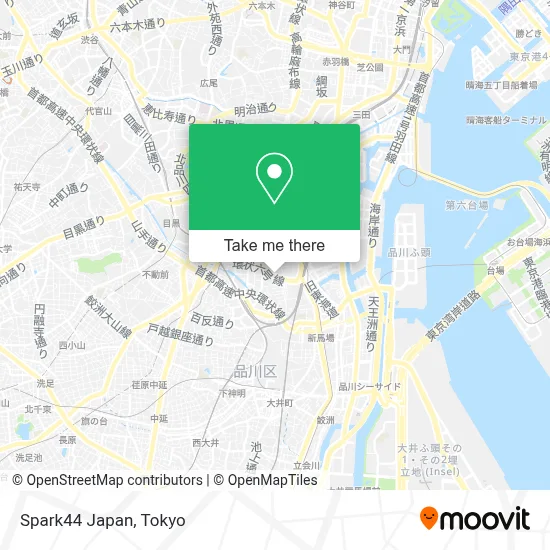 Spark44 Japan map