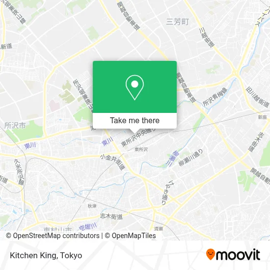 Kitchen King map