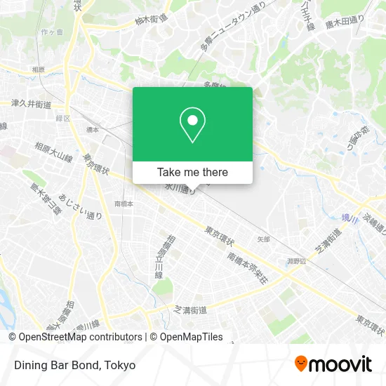 Dining Bar Bond map