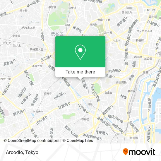 Arcodio map