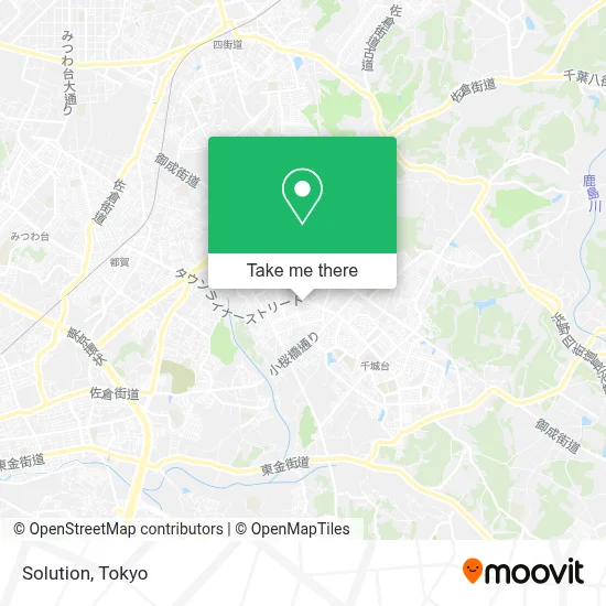Solution map