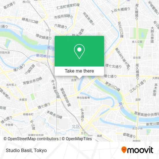 Studio Basil map