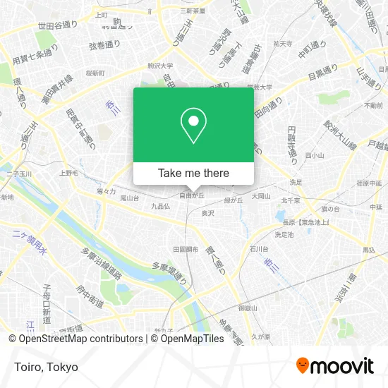 Toiro map
