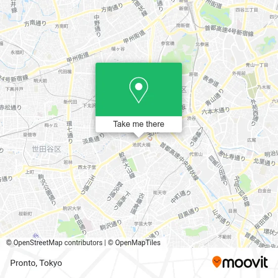 Pronto map