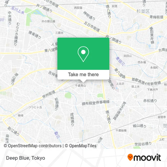Deep Blue map