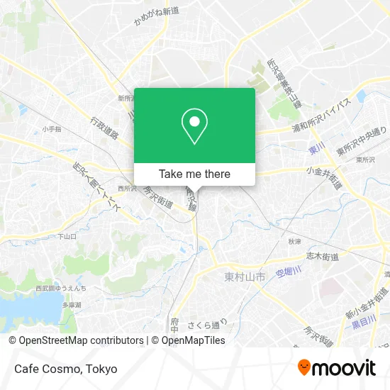 Cafe Cosmo map