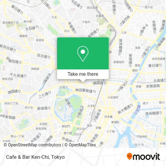 Cafe & Bar Ken-Chi map