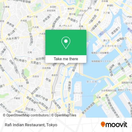 Rafi Indian Restaurant map