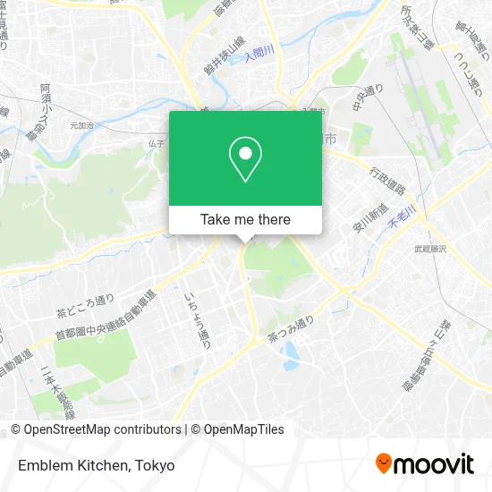 Emblem Kitchen map