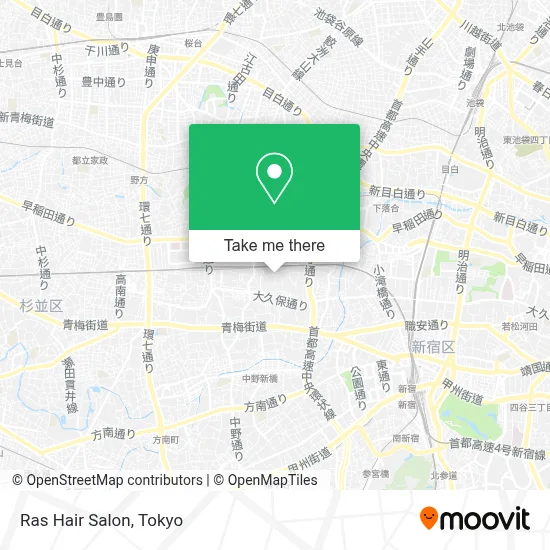 Ras Hair Salon map