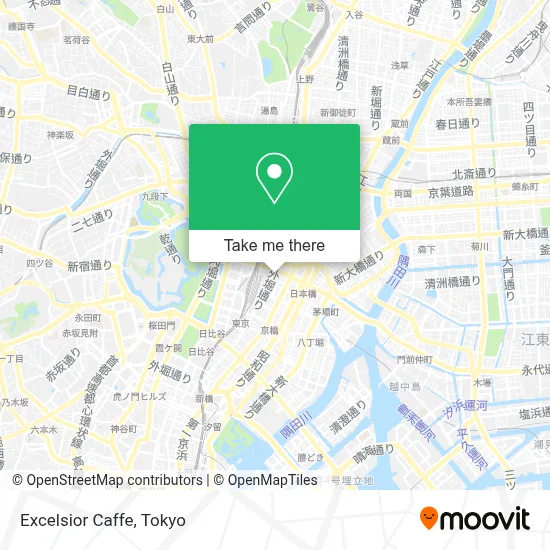 Excelsior Caffe map