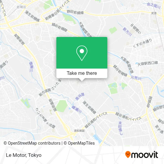Le Motor map