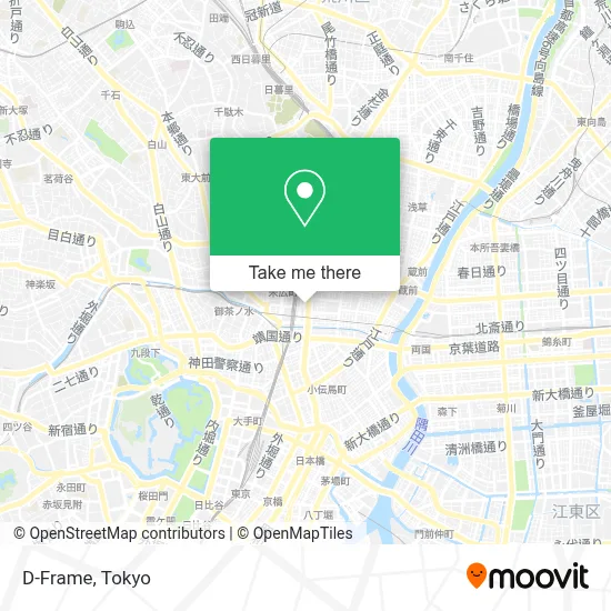D-Frame map