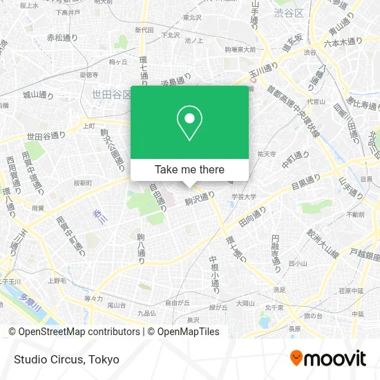 Studio Circus map