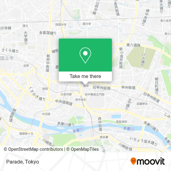 Parade map