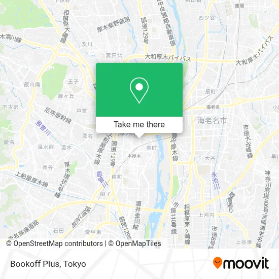 Bookoff Plus map