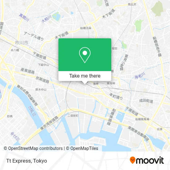 Tt Express map