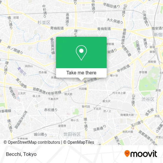 Becchi map