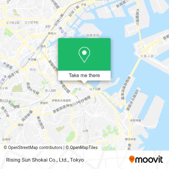 Rising Sun Shokai Co., Ltd. map