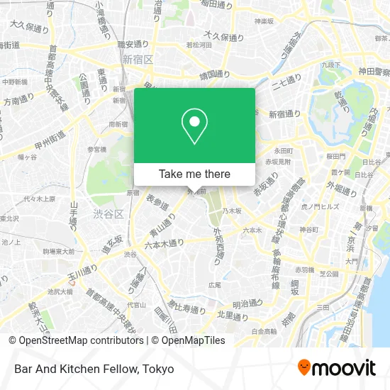 Bar And Kitchen Fellow map