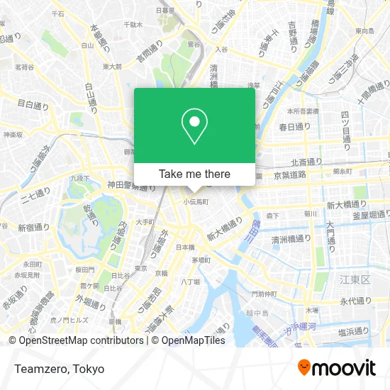 Teamzero map