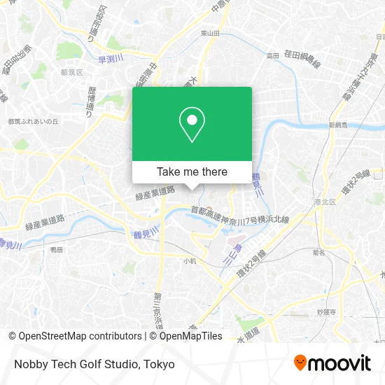 Nobby Tech Golf Studio map
