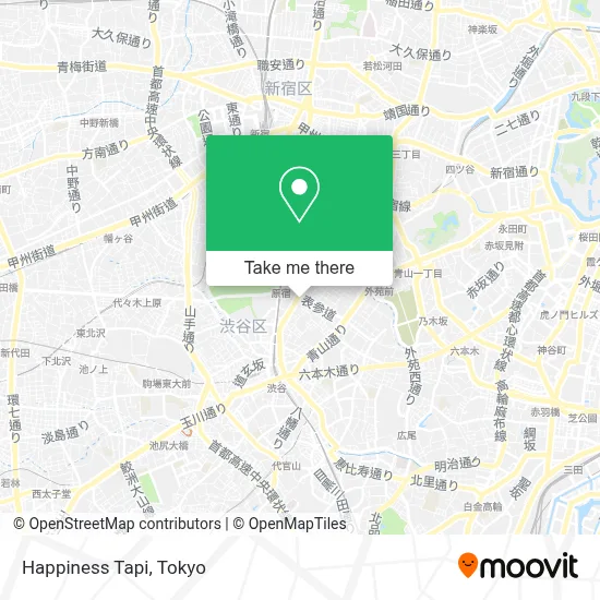 Happiness Tapi map