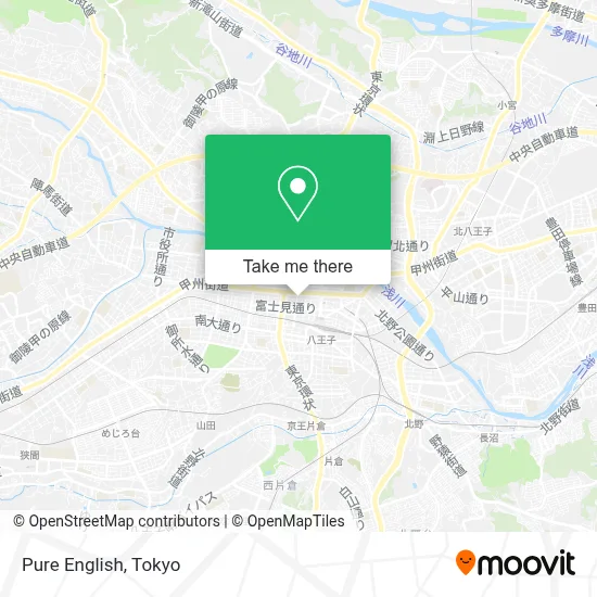 Pure English map