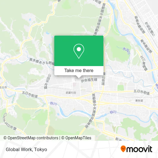 Global Work map