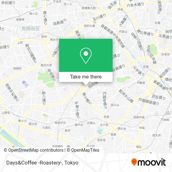 Days&Coffee -Roastery- map