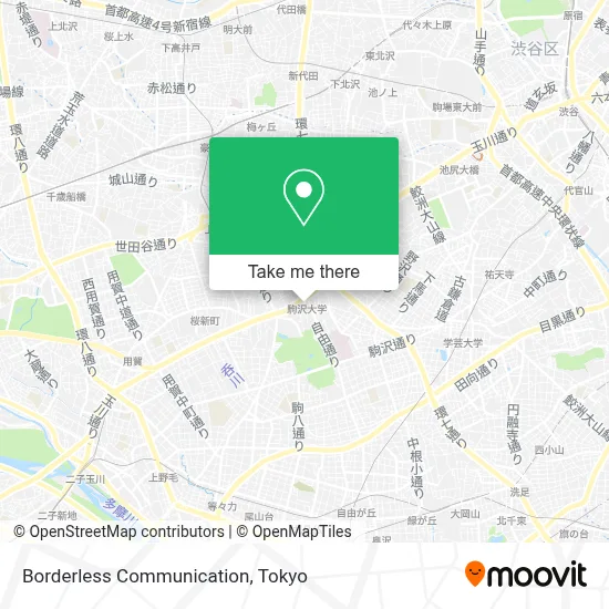 Borderless Communication map
