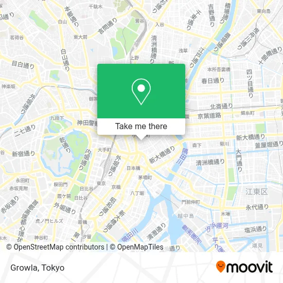 Growla map