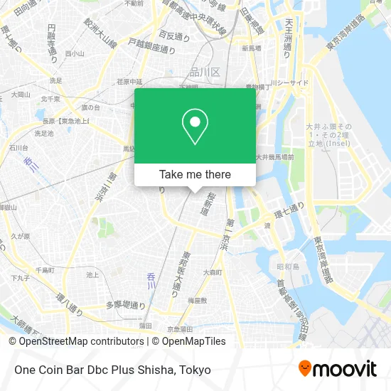 One Coin Bar Dbc Plus Shisha map