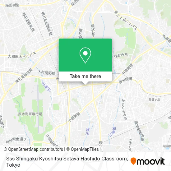 Sss Shingaku Kyoshitsu Setaya Hashido Classroom map