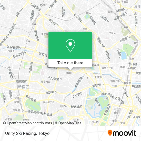 Unity Ski Racing map
