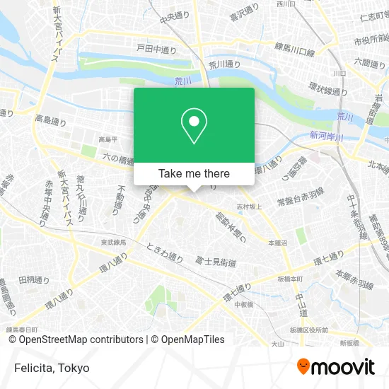 Felicita map