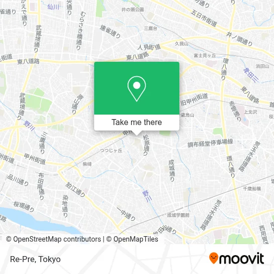 Re-Pre map