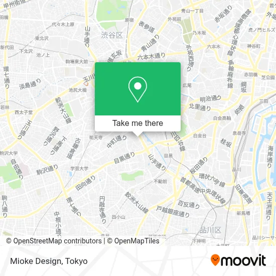 Mioke Design map