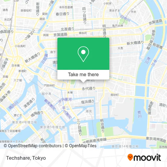 Techshare map