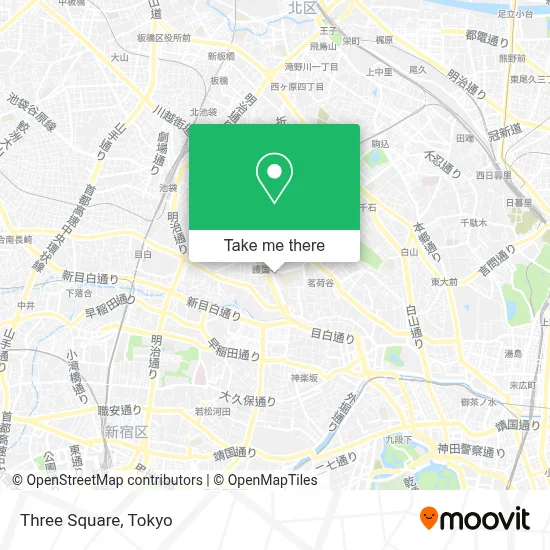 Three Square map
