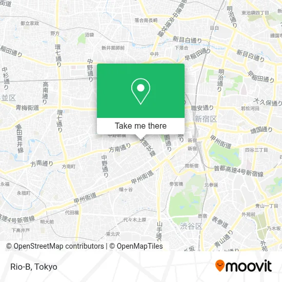Rio-B map