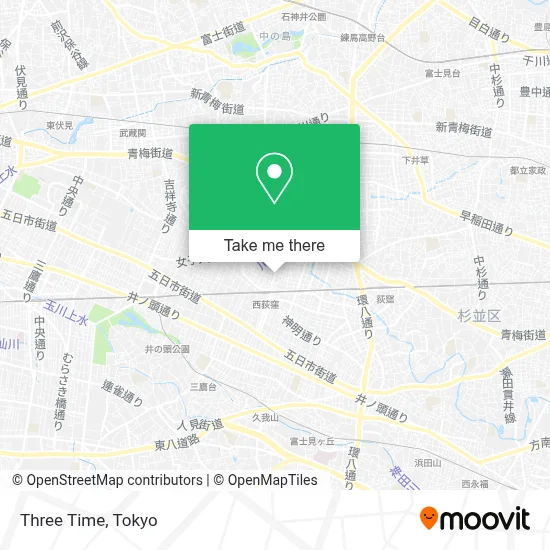 Three Time map