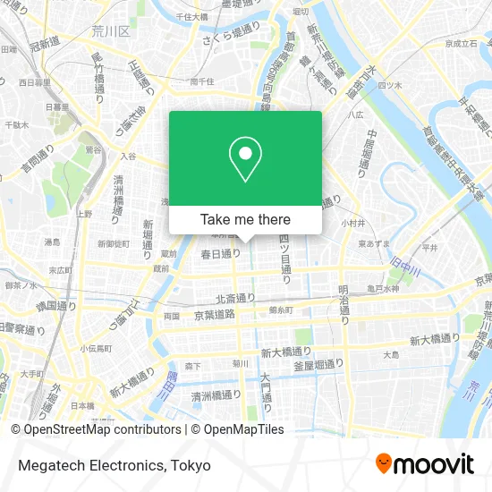 Megatech Electronics map