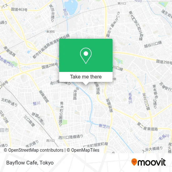Bayflow Cafe map