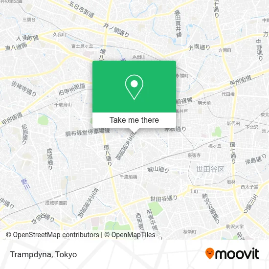 Trampdyna map