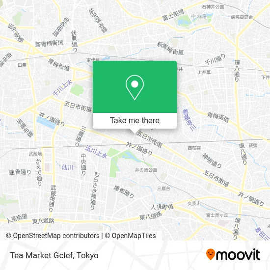 Tea Market Gclef map